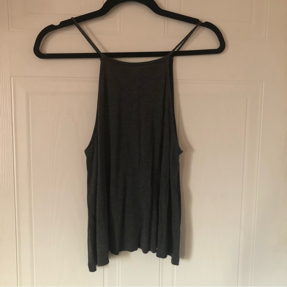 Aritzia Wilfred Free Viscose Grey Camisole